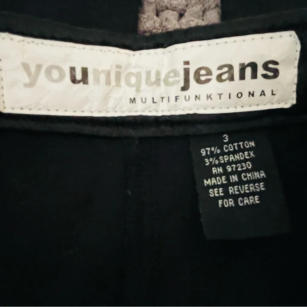 Younique Multifunktional Brand/Style Cargo Silver Zipper Pants - Picture 5 of 10